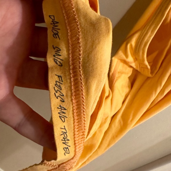 Lululemon orange running workout tank top - Picture 5 of 5